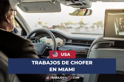 trabajos de chofer en miami