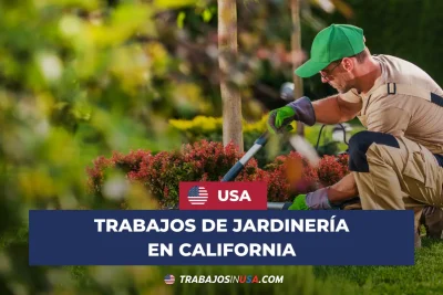 trabajos de jardineria en california