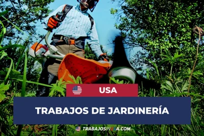 trabajos de jardineria en usa