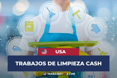 trabajos de limpieza cash