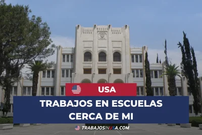 trabajos en escuelas cerca de mi