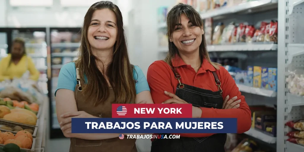 trabajos en new york para mujeres en español