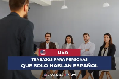 trabajos para personas que solo hablan español